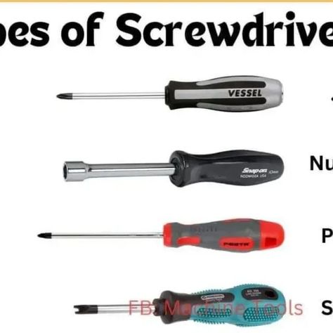 engineering study on Instagram: "Types of screw driver   #engineering_study #screwdriver #mechanicalengineering #electrical" Salvation Army Thrift Store, Screw Drivers, Salvation Army, Mechanical Engineering, Screwdriver, Thrift Store, Screw, Engineering, Electricity