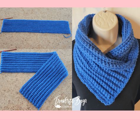 Crochet Pattern Neck Warmer, Crochet Neck Warmer Free Pattern Simple, Easy Crochet Neck Warmer, Crocheted Neck Warmers Free Pattern, Free Crochet Neck Warmer Patterns, Crochet Keyhole Scarf Free Pattern, Neck Warmer Crochet Pattern Free, Crochet Neck Warmer Free Pattern, Crochet Cowl Free Pattern