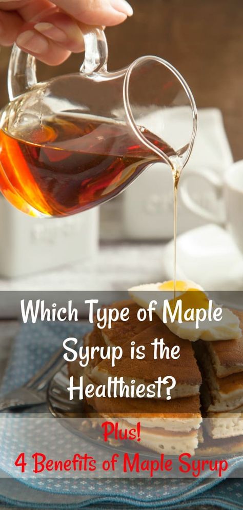 Which type of maple syrup is the healthiest? Since the grades of maple syrup changed you might be confused on how to get the richest, most flavorful and healthy maple syrup. Here's your guide, plus four benefits of maple syrup. #maplesyrup #gradebmaplesyrup #darkrobustmaplesyrup #healthysweeteners #naturalsweeteners #healthyeating #healthyliving #realfood | oursmallhours.com Maple Syrup Benefits, Healthy Syrup, Healthy Sweeteners, Healthy Food Guide, Healthy Cat Treats, Natural Sweeteners, Food Lists, Natural Living, Maple Syrup