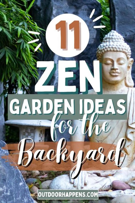 Looking to create a peaceful retreat at home? Dive into our guide on DIY Zen garden design! Discover 11 inspiring Zen garden ideas for your backyard, including tips for small spaces and front yards. Explore how to incorporate elements like rocks, sand, and plants to build your very own Zen garden. These zen garden ideas offer tranquility and beauty, whether you're creating a Zen garden backyard or a small patio escape. Perfect for relaxation and meditation, these designs are easy to implement and budget-friendly. Relaxing Yard Ideas, Zen Space Outdoor, Small Backyard Zen Garden Ideas, Zen Gardens Outdoor, Succulent Zen Garden, Outdoor Zen Garden Diy, Tranquil Garden Ideas, Easy Backyard Ideas On A Budget, Small Zen Garden Ideas Outdoor