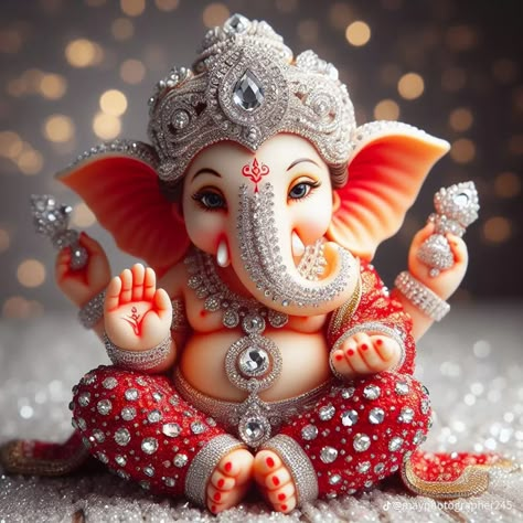 Gannu Bappa, Bal Ganesha, Ganesha Wallpaper, Photos Of Lord Krishna, Ganesha Images, Ganesha Artwork, Photos Of Ganesha, Ganesh Ji Images, Ganpati Bappa Wallpapers