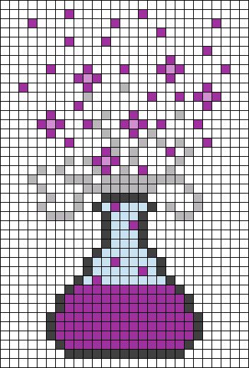 Alpha pattern #116544 | BraceletBook Crochet Science Pattern, Chemistry Pixel Art, Chemistry Cross Stitch, Science Pixel Art, Science Cross Stitch, Science Bottle, Hello Kitty Games, Book Silhouette, Graph Paper Drawings