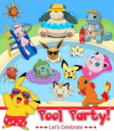 Waterslide Birthday Invitation / Pool Party / Boy | Zazzle.com Boys 8th Birthday, Pikachu Birthday, Pool Party Birthday Invitations, Pokemon Birthday Party, Party Boy, Pool Birthday, Pool Party Invitations, Pokemon Party, Pokemon Birthday