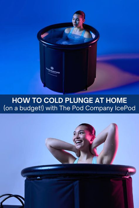 How to Cold Plunge at Home on a Budget Healthy Woman, Setting Up A Budget, Healthy Living Motivation, Cold Plunge, Home On A Budget, Fitness Community, Running For Beginners, Life Board, Eating Clean