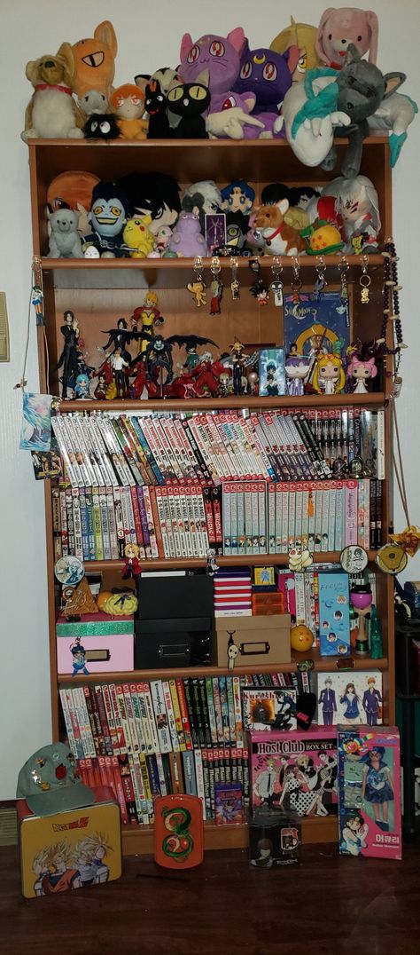 My updated shelf of manga and anime collectables as of 2/2/21. More to come as we unpack. I need a second bookshelf, LoL Comic Book Shelf Ideas, Pokemon Bookshelf, Anime Shelf Ideas, Unpacking Game, Manga Shelf Aesthetic, Anime Bookshelf, Manga Shelf Ideas, Anime Shelves, Manga Bookshelf