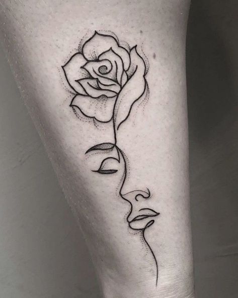 25th Birthday Tattoo Ideas, Silouette Tattoo, Tattoo That Represents Growth, Colorful Rose Tattoos, Self Love Tattoo, New Tattoo Designs, Tattoos For Women Half Sleeve, Silhouette Tattoos, Forearm Tattoo Women