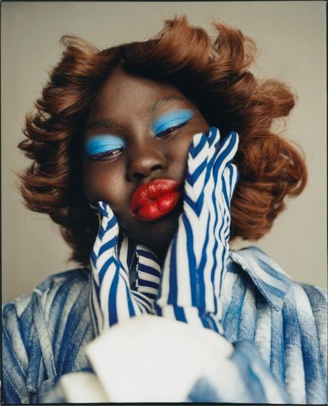 Raw Beauty by Louie Banks & Masha Mombelli (Vogue.it) Aweng Chuol, Sarah Moon, Paolo Roversi, Black Photography, Peter Lindbergh, Beauty Shoot, Beauty Shots, Raw Beauty, Vogue Italia