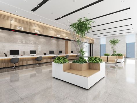 Modern Bank Interior Design, Hospital Interior Design Reception Areas, Hospital Waiting Area Design, Office Lobby Design Waiting Area, Hospital Lobby Design, Office Lobby Reception Waiting Area, Reception And Waiting Area Design, Waiting Area Interior Design, Hospital Waiting Area