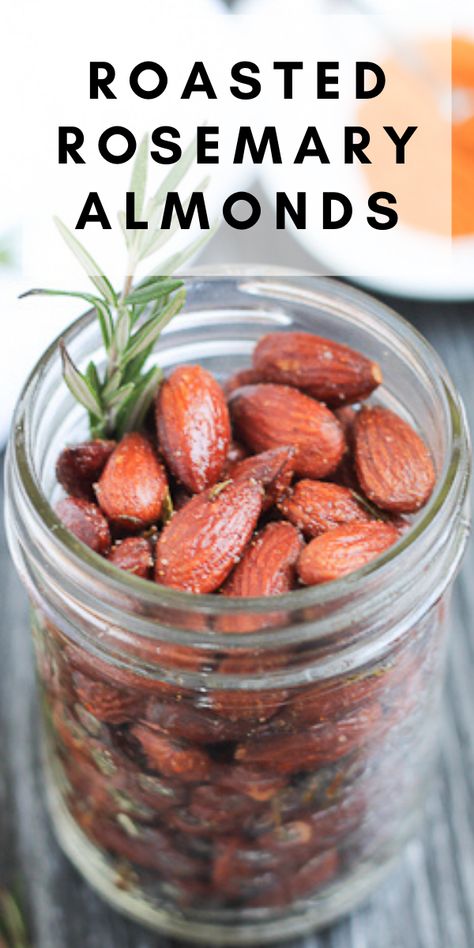 Spiced Almonds Recipe Savory, Rosemary Almonds Roasted, Almond Recipes Savory, Spiced Almonds Savory, Savory Almonds Recipes, Roasted Almonds Recipe Savory, Roasted Almonds Oven, Spiced Almonds Recipe, Flavored Almonds Recipe