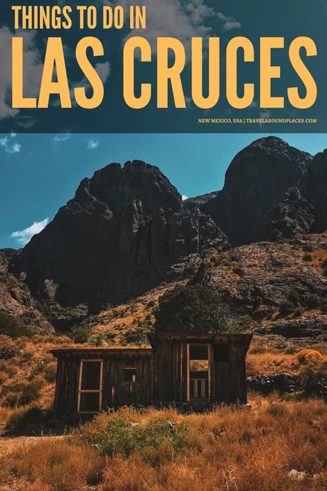 Traveling to Las Cruces, NM but don’t know what to do there? This travel guide will show you the top attractions, best activities, places to visit & fun things to do in Las Cruces. Start planning your itinerary now! #newmexicotravel #usatravel #hikingadventures #hiking Mesilla New Mexico, Things To Do In Las Cruces New Mexico, Las Cruces New Mexico Things To Do In, New Mexico Ranch, La Hikes, New Mexico Road Trip, Southern New Mexico, Travel New Mexico, New Mexico State University