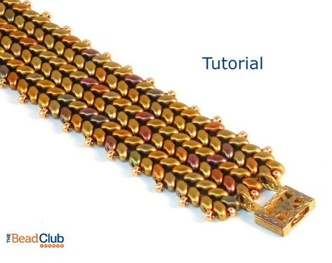 Superduo Bead Patterns - Beaded Bracelet Patterns - Herringbone Bracelet - Beading Tutorials and Patterns - Beadweaving Tutorial - Beadwork Bracelet Chevron, Bracelet Beading, Herringbone Bracelet, Bead Matted, Bead Weaving Tutorials, Beaded Necklace Patterns, Chain Nose Pliers, Chevron Bracelet, Super Duo