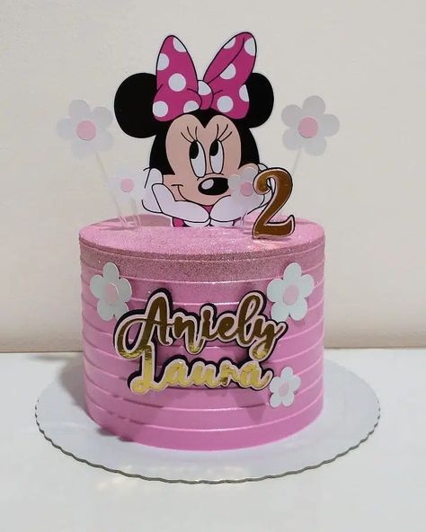 Pastel Mimi, Minie Mouse Party, Mickey Craft, Mousse Cake Decoration, Mini Mousse, Minnie Mouse Cake Topper, Minnie Mouse Birthday Party Decorations, Minnie Mouse Birthday Cakes