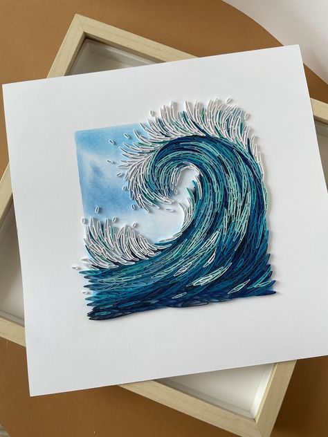 #quilling #quillingartist #quillingart by QuilliYan on Etsy Quilling Landscape, Quilling Paper Art, Paper Folding Crafts, Paper Quilling Jewelry, Crafts Origami, Quilling Jewelry, Quilling Craft, Quilling Paper Craft, Quilling Paper