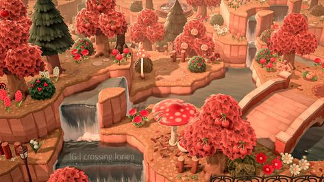 Lex of Lórien on Twitter: "I call this ~aggressively autumn~ #acnh #animalcrossing #animalcrossingnewhorizons… " Cottage Core Animal Crossing, How To Make Wallpaper, Cottagecore Animal Crossing, Fall Cottagecore, Autumn Animals, Animal Crossing Wild World, Path Design, Island Theme, Qr Codes Animal Crossing