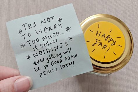 Friendship Jars Notes Ideas, 365 Note Jar Ideas What To Write, Happy Jar Messages, Encouragement Jar, Friendship Jar, Happiness Jar, Note Jar, Message Jar, 365 Jar