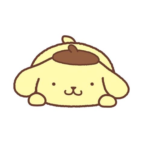 Pom Pom Purin Widgets, Pom Pom Purin Drawing, Pompompurin Doodle, Pom Pom Purin Icon, Purin Drawing, Pompompurin Drawing, Hello Kitty Pompompurin, Kawaii Mouse, Pompom Purin