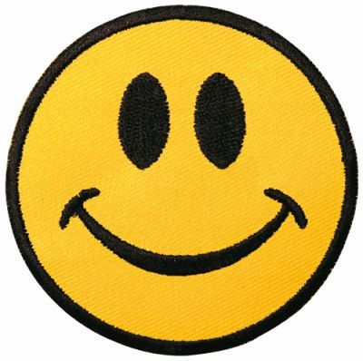 smile Yellow Smiley Face, Classic Rock Bands, Patches For Sale, Repair Clothes, Biker Patches, Morale Patch, Embroidered Applique, 70s Retro, Iron On Patch