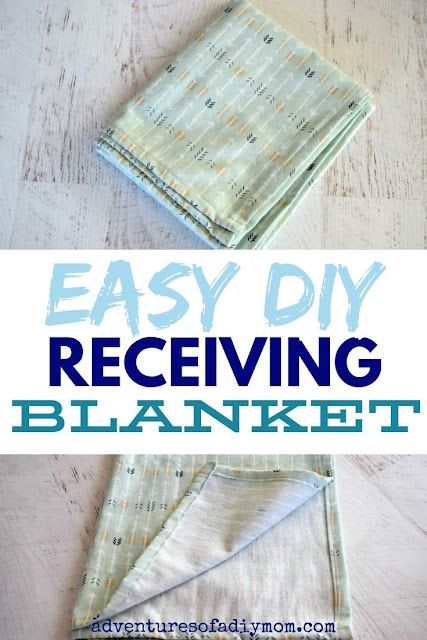 Make an EASY receiving blanket! Receiving Blankets Diy, Homemade Burp Cloths, Diy Blankets, Burp Cloths Diy, Straight Stitch Sewing, Diy Baby Blanket, Baby Receiving Blankets, Diy Mom, Flannel Baby Blankets