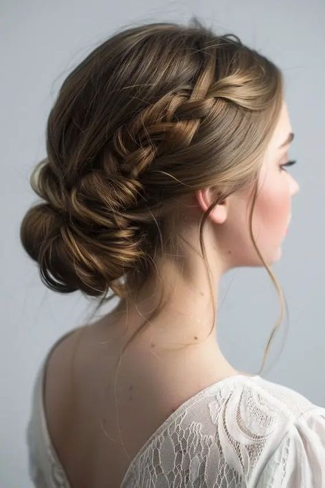 20 Ideas Discover the Best Summer Wedding Hairstyles for Brides, Bridesmaids & Guests: Trendy Looks in 2024 Bridesmaids Wedding Hairstyles, Wedding Day Hair And Makeup, Wedding Updo Fine Hair, Wedding Hair Summer, Bride Summer Hairstyles, Wedding Guest Medium Hairstyles, Summer Bride Hairstyles, Summer Wedding Guest Hairstyles Updo, Young Bridesmaid Hair