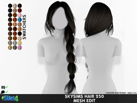 Sims 4 Shirts Female Patreon, Aesop Sims 4 Cc, The Sims 4 Cc Patreon Hair Ponytail, Sims 4 Cc Long Braided Hair, Sims 4 Cc Long Braid, Sims Shaders Cc, Sims Hair Cc Alpha, Sims 4 Cc Clothes Female Aesthetic Hair, Sims 4 Cc Hair Braid