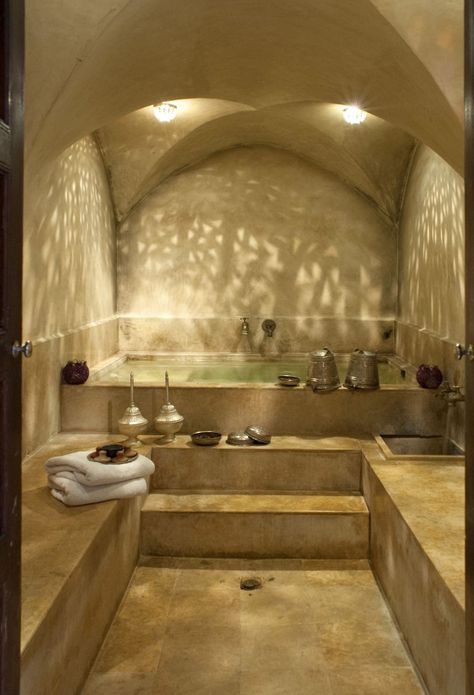 Spa Vibes, Moroccan Bath, Books 2024, Piscina Interior, Devils Night, Penelope Douglas, Dream Interior, Large Bathroom, Spa Interior