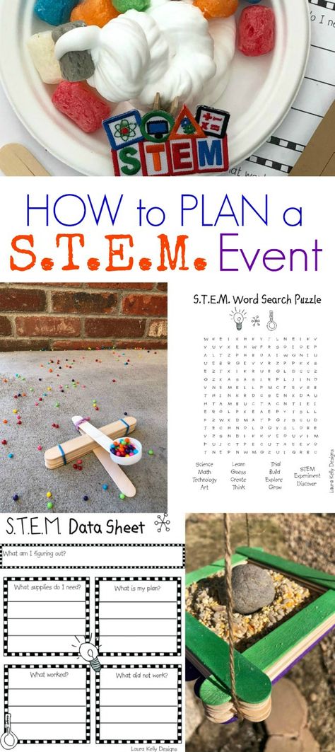 How to Plan a Girl Scout S.T.E.M. Event - Laura Kelly's Inklings Girl Scouts Games, Scout Games, Material Crafts, Girl Scout Daisy, Girl Scout Activities, Girl Scout Camping, Daisy Scouts, Girl Scout Juniors, Girl Scout Swap