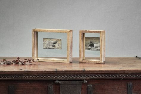 Picture Frame Design, Marble Clock, Glass Photo Frames, Wooden Picture Frame, Simple Frame, Reclaimed Wood Frames, Wood Photo Frame, Frame Wood, Wood Clocks