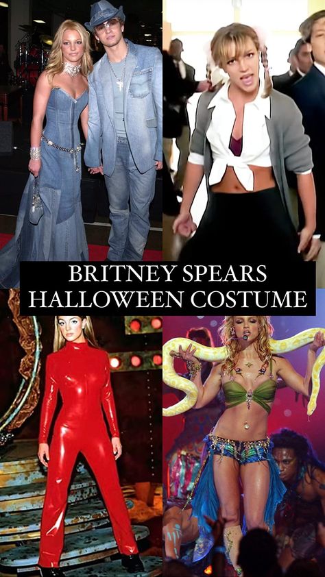 Britney Spears Halloween Costume Ideas, Brittney Spears Outfit Iconic, Britney Halloween Costume, Brittney Spears Red Costume, Brittany Spears Halloween Costume Ideas, Britney Spears Halloween, Halloween Costumes Brittany Spears, Britney Spears Costume Ideas, Britney Spears Iconic Looks