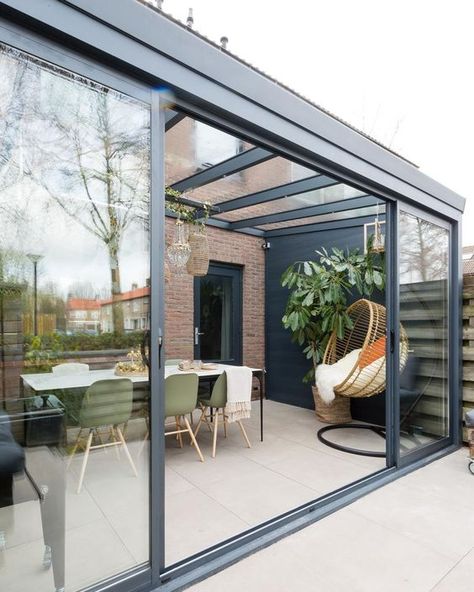 Patio Pergola Ideas, Garden Room Extensions, Patio Pergola, Rooftop Terrace Design, Rooftop Design, Pergola Ideas, Room Extensions, Sunroom Designs, House Extension Design