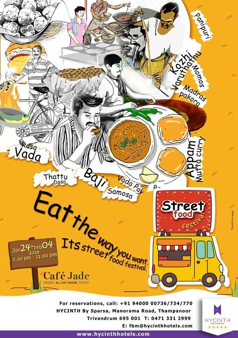 Food Festival Creative Ads, Food Fest Poster Design, Street Food Poster Design, Indian Street Food Illustration, Street Food Festival Poster, Poster Food Festival, Marathi Illustration, Street Food Poster, Street Food Illustration