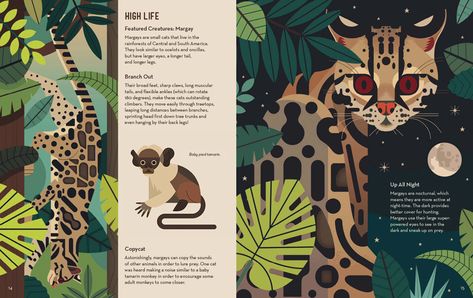 Owen Davey, Fishing Cat, Animals And Plants, Catching Fish, Book Design Layout, Digital Art Illustration, Art And Illustration, About Cats, Editorial Illustration