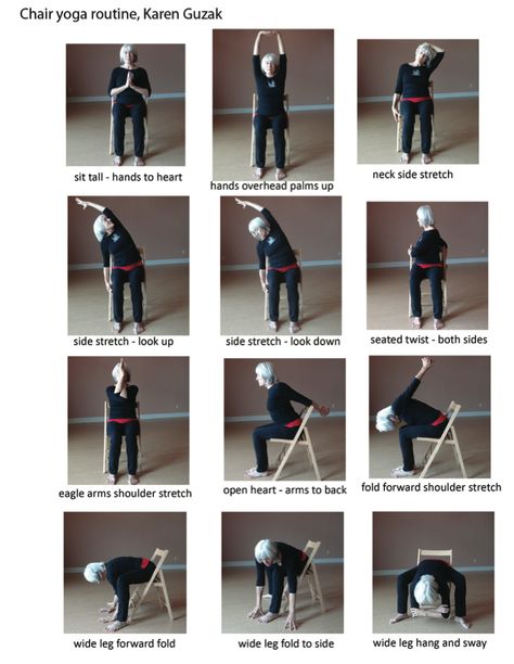 chair yoga Chair Yoga Sequence, Chair Pose Yoga, Yoga For Seniors, Chair Pose, Yoga Online, Yoga Beginners, Chair Exercises, Chair Yoga, Gentle Yoga