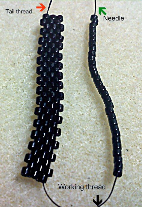 Beading Business, Seed Bead Tutorials, Blurry Photos, Bead Weaving Patterns, Beaded Jewelry Tutorials, Seed Bead Tutorial, Bead Stitching, Beaded Jewelry Patterns, Jewelry Making Tutorials