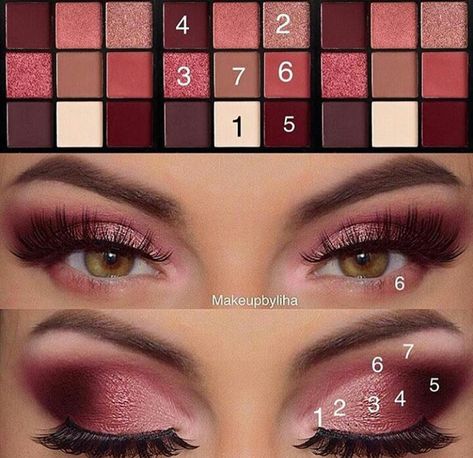 Mac Make Up, Huda Beauty Eyeshadow, Pink Smokey Eye, Make Up Designs, Natural Eye Makeup Tutorial, Makeup Tutorial Foundation, Huda Beauty Makeup, Prom Eye Makeup, Make Up Inspiration