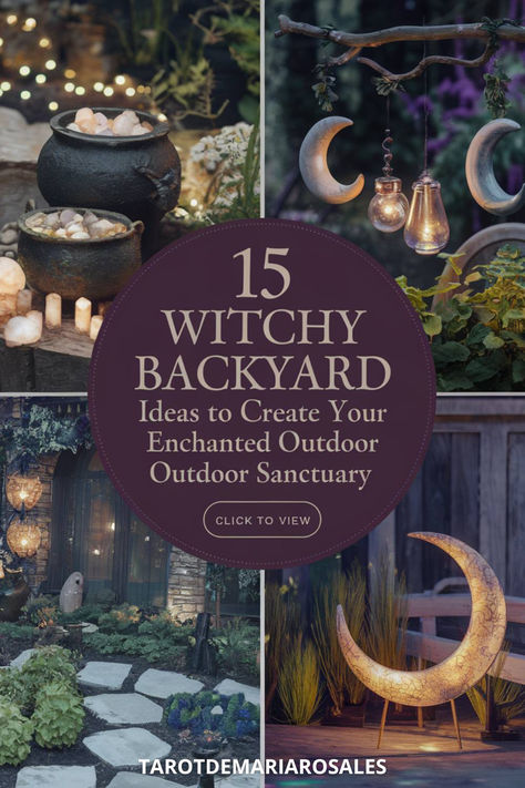 Discover how to create your own enchanted sanctuary with these witch garden design tips! From charming arts and crafts garden ideas to a green witch aesthetic home, transform your small garden aesthetic into a mystical haven. Perfect for garden house decor, witchy sunroom ideas, and even a green outdoorsy wedding. Embrace the practical magic garden vibe today! Green Witch Decor Ideas, Small Magical Backyard, My Witch Aesthetic, Garden Magic Aesthetic, Practical Magic Garden Aesthetic, Witchy Victorian Decor, Dark Earthy Witchy, Haunted Garden Aesthetic, Secret Garden Vibes