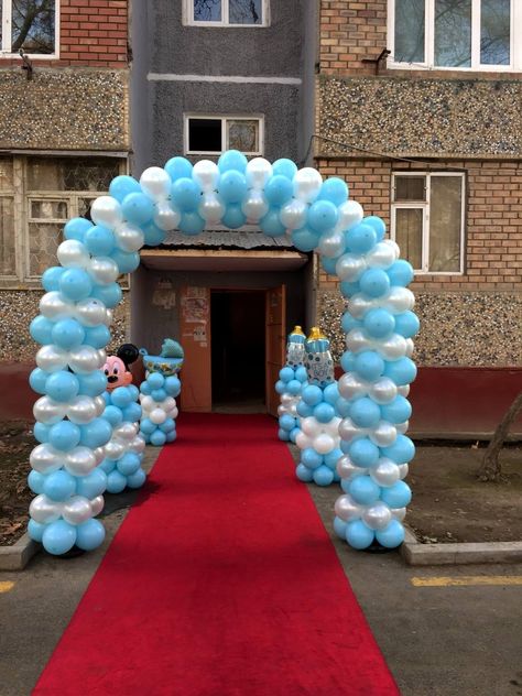 Opening Ceremony Decoration, Kindergarden Graduation, Prince Birthday Party, Baby Boy Decorations, Arch Decor, Prince Birthday, Entry Decor, Birthday Party Theme Decorations, Naming Ceremony