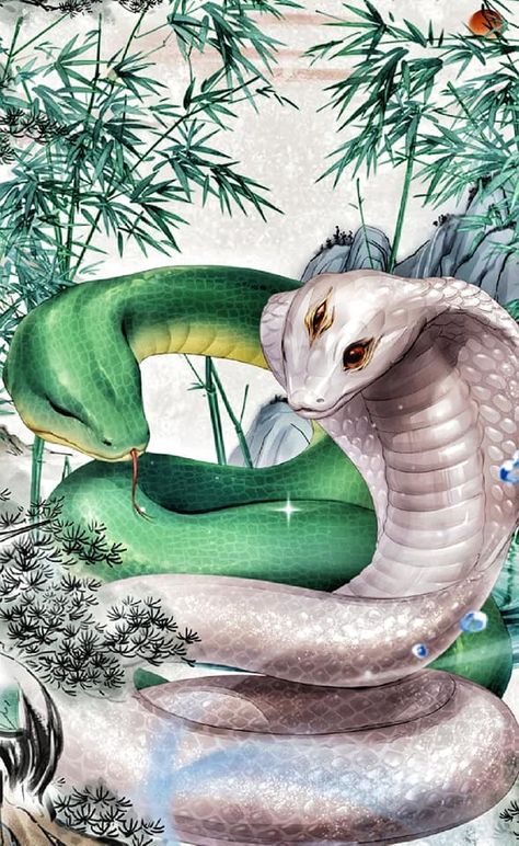 Mythical Snake, Fantasy Snake, Fantasy Jewelry Magic, Snake Wallpaper, Perfect Tattoo, Writing Fantasy, Snake Art, Creature Artwork, Painting Canvases