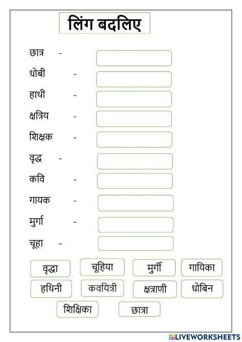 Worksheet Class 3 English, Class 3 Hindi Grammar Worksheet, 2nd Class Hindi Worksheet, Hindi Vachan Worksheet, Class 4 Hindi Worksheet, Hindi Worksheets Class 3, Vachan Badlo Hindi Worksheet, Make Sentences Worksheet 1st Grades, English Worksheet Grade 3