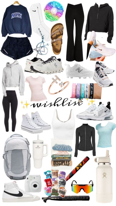 Softball Wishlist, Preppy Fall Outfits, Birthday Wishes For Myself, Preppy Fall, Softball, Your Aesthetic, New Balance, The North Face, Fall Outfits