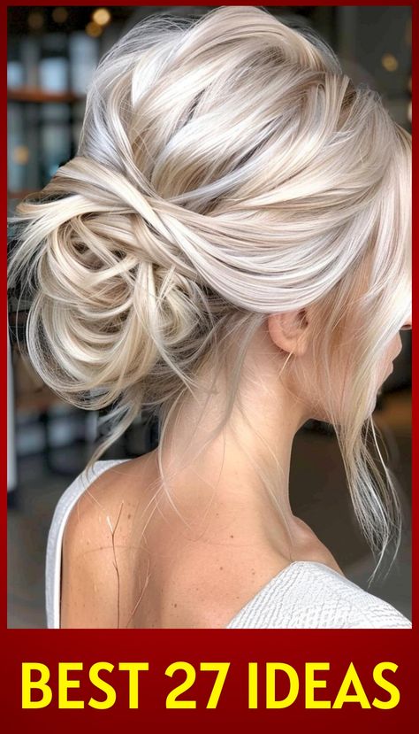 Short Hair Side Updo For Wedding, Updo Hairstyle For Wedding Guest, Updos For Medium Length Hair For Wedding, Updo For Full Face, Simple Elegant Wedding Updo, Up Do For Long Hair Wedding, Shoulder Wedding Hair, Updo With Height, Hair Up For Shoulder Length Hair