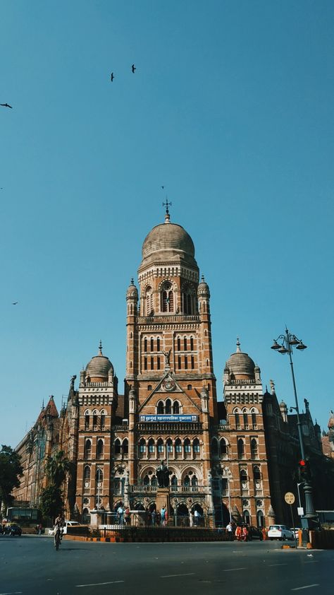 Mumbai Cst Photography, Mumbai Highlight Cover Instagram, Colaba Mumbai Aesthetic, Mumbai City Photography, Indian Cityscape, Mumbai Street Photography, Mumbai Wallpaper, Fort Painting, Cst Mumbai