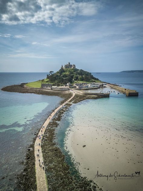 Cornwall Travel, Castle Photo, Penzance Cornwall, Cornwall Coast, Cornwall Beaches, St Michael's Mount, Uk Beaches, England Photography, Travel Uk