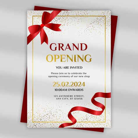 Elevate your grand opening with bespoke invitation cards! Build hype for your shop grand openings with our personalized and eye-catching invitation cards. Exceptional designs tailored to your vision. Let's make your opening unforgettable! 🎉✨
.
FREE CUSTOMIZATION AVAILABLE 🙌🏻
.
➡️ Skype: tech.spectrum
.
#grandopening #shoplaunch #invitation #invitationcard #invitationcards #invitations #invitationdesign #design #designer #craft #crafts #graphicdesign #customdesigns #swayam #swayaminfotech Mobile Shop Opening Invitation Card, Shop Grand Opening, Shop Opening Invitation Card, Opening Card, Opening Invitation, Mobile Shop Design, Grand Opening Invitations, Bespoke Invitations, Mobile Store