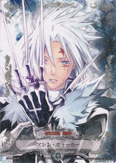 D.Gray-man - Allen Walker D Grey Man, Crown Clown, Anime Fabric, D Gray Man Allen, Lenalee Lee, Grey Man, Wall Scroll, Man Anime, Allen Walker