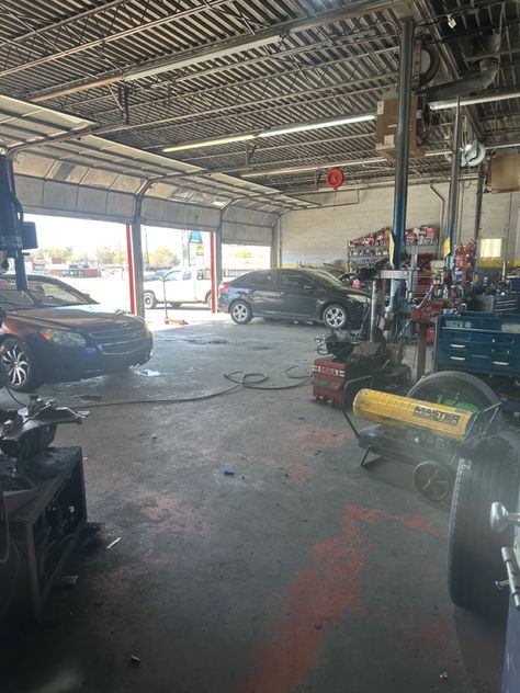 Car At Mechanic Shop, Car In Mechanic Shop, Car Mechanic Aesthetic Male, Car Repair Shop Design Garage, Mechanic Working On Car, Car Broke Down, Mechanic Pictures, Mechanics Aesthetic, Broken Car