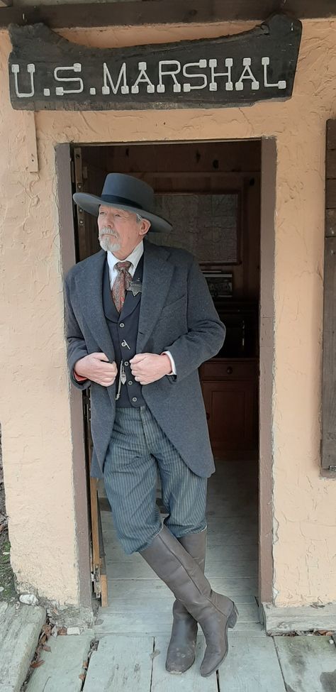 Old Western Outfits Mens, Old Western Outfits, Western Outfits Mens, Cowboy Shooting, Wild West Outfits, West Outfit, Mens Tall Boots, Cowboy Action Shooting, Western Stuff