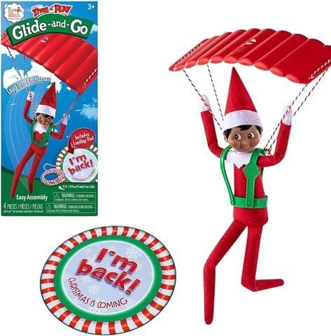 Amazon.com: The Elf on the Shelf Glide and Go Accessory Pack : Toys & Games Elves At Play, Elf Pets, Elf Activities, The Elf On The Shelf, Kids Gift Guide, Accessories Packing, Christmas Games, Fashion Toys, Christmas Bags