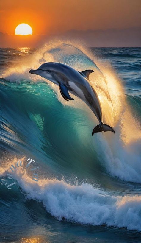 Beautiful Sunset Pictures, Dolphin Images, Ocean Art Painting, Starlight Princess, Boat Wallpaper, Underwater Animals, Animal Print Wallpaper, Nature Wallpapers, Animal References