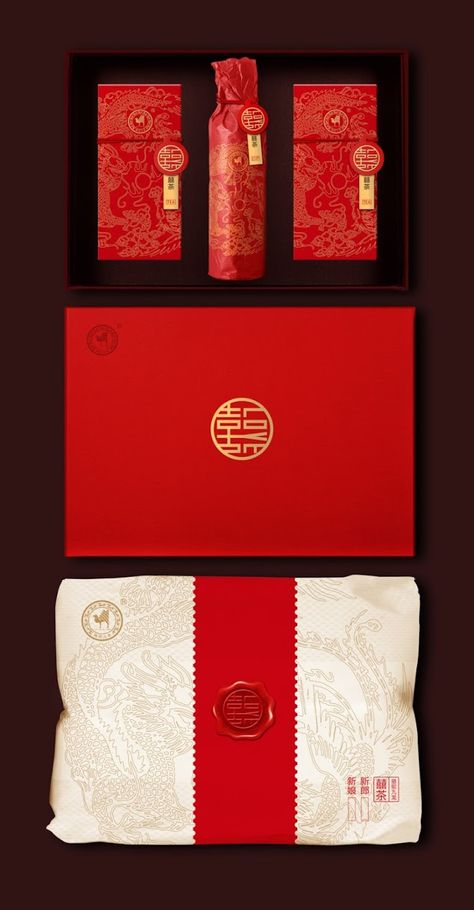 Chinese Wedding Tea Ceremony Pack on Packaging of the World - Creative Package Design Gallery Chinese Packaging Design, Wedding Tea Ceremony, Chinese Wedding Tea Ceremony, Chinese Packaging, Creative Package Design, Wedding Tea, Creative Package, Tea Brands, Chinese Design