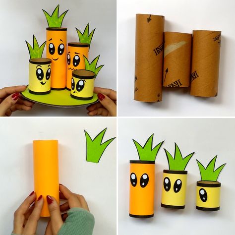 Easy DIY Pen Stand Craft Tutorial from Waste Roll | tutorial, craft | How to Make a Pen Holder with Tissue Roll :) | By K4 Craft Videos Crafts With Tissue Rolls, Diy Craft Paper Roll Holder, Pen Holder From Waste Material, Pen Stand From Waste Materials, Craft With Tissue Roll, Tissue Roll Diy, Pen Holder Diy Crafts, Pen Stand Craft, Pen Holder Craft